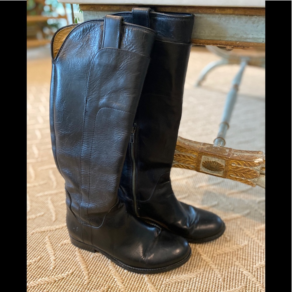 Black Frye boots